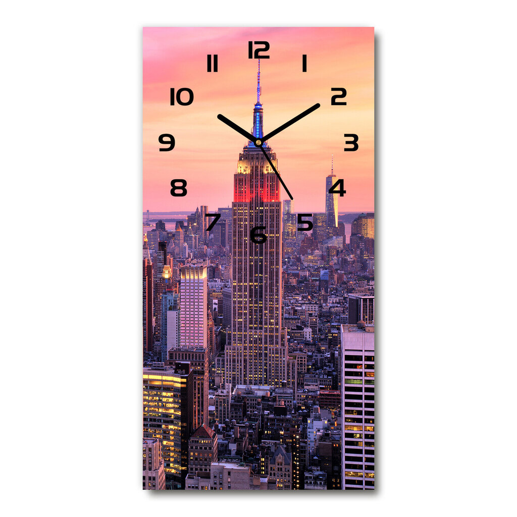 Sieninis laikrodis Niujorko vakarai kaina ir informacija | Laikrodžiai | pigu.lt
