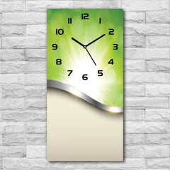 Sieninis laikrodis Žalioji abstrakcija kaina ir informacija | Laikrodžiai | pigu.lt