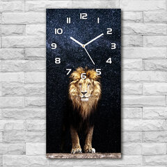 Sieninis laikrodis Liūtas žvaigždžių fone kaina ir informacija | Laikrodžiai | pigu.lt