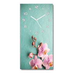Sieninis laikrodis Rožinė orchidėja kaina ir informacija | Laikrodžiai | pigu.lt