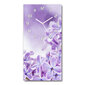 Sieninis laikrodis Purpurinės gėlės kaina ir informacija | Laikrodžiai | pigu.lt