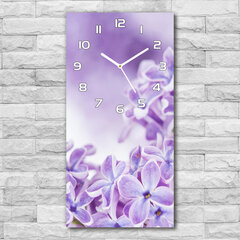 Sieninis laikrodis Purpurinės gėlės цена и информация | Часы | pigu.lt