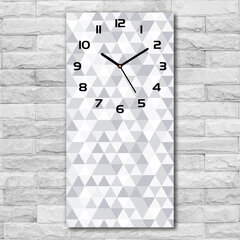 Sieninis laikrodis Pilkas trikampis kaina ir informacija | Laikrodžiai | pigu.lt