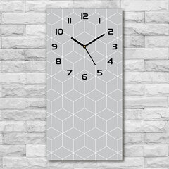 Sieninis laikrodis Geometrinis fonas kaina ir informacija | Laikrodžiai | pigu.lt
