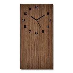 Sieninis laikrodis Medinis fonas kaina ir informacija | Laikrodžiai | pigu.lt