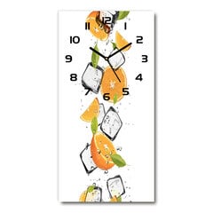 Sieninis laikrodis Apelsinai ir ledas kaina ir informacija | Laikrodžiai | pigu.lt