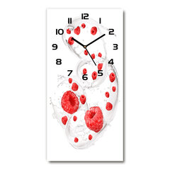Sieninis laikrodis Pienas ir avietės kaina ir informacija | Laikrodžiai | pigu.lt