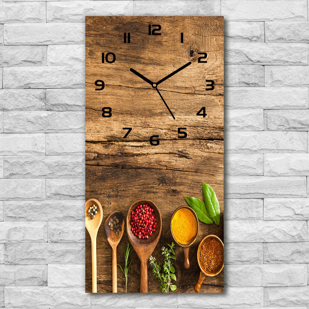 Sieninis laikrodis Spalvingi prieskoniai kaina ir informacija | Laikrodžiai | pigu.lt