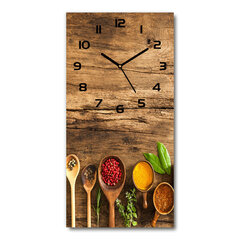 Sieninis laikrodis Spalvingi prieskoniai цена и информация | Часы | pigu.lt