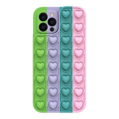 Чехол Heart Pop It для Iphone 13, цвет 5 цена и информация | Чехлы для телефонов | pigu.lt