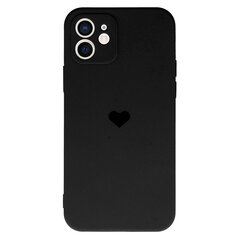 Силиконовый чехол Vennus Heart для Iphone 12 дизайн 1 коралловый цена и информация | Чехлы для телефонов | pigu.lt