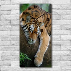 Sieninis laikrodis Tigras ant medžio цена и информация | Часы | pigu.lt