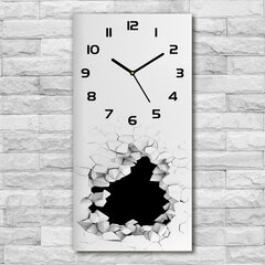 Sieninis laikrodis Skylė sienoje kaina ir informacija | Laikrodžiai | pigu.lt