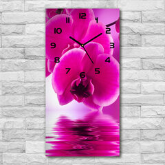 Sieninis laikrodis Rožinė orchidėja kaina ir informacija | Laikrodžiai | pigu.lt