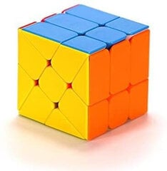 Головоломка кубик Рубика Windmill Cube, без наклеек цена и информация | Настольные игры, головоломки | pigu.lt