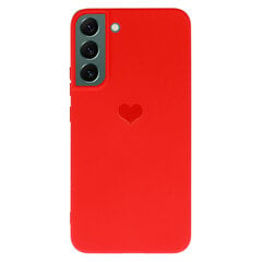Силиконовый чехол Vennus Heart для Samsung Galaxy S22 Plus дизайн 1, красный цена и информация | Чехлы для телефонов | pigu.lt