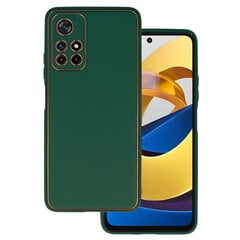 Роскошный чехол TEL PROTECT для Xiaomi Redmi Note 11 5G/Note 11S 5G/Poco M4 Pro 5G темно-зеленый цена и информация | Чехлы для телефонов | pigu.lt