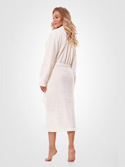 Длинный халат L&L 2312, экрю цена и информация | Женские халаты | pigu.lt