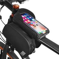 Dviračio krepšys Sahoo, juodas kaina ir informacija | Kiti dviračių priedai ir aksesuarai | pigu.lt
