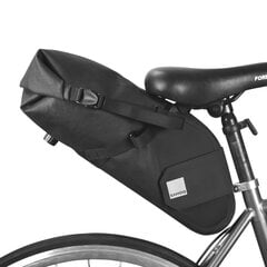Сумка для велосипеда Sahoо 7л, чёрная цена и информация | Велорюкзаки | pigu.lt