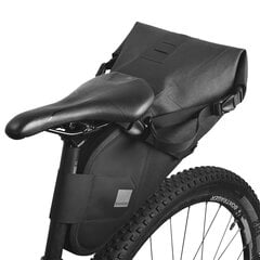 Сумка для велосипеда Sahoо 7л, чёрная цена и информация | Велорюкзаки | pigu.lt