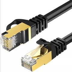 Reagle Ethernet kabelis RJ45 Cat8 40Gbps 10 m LAN 26AWG Patchcord цена и информация | Аксессуары для корпусов | pigu.lt