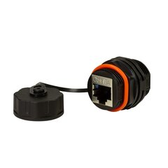 Techly RJ45 Cat6a jungtis, ekranuota, su IP68 apsauga цена и информация | Системы безопасности, контроллеры | pigu.lt