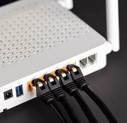 Reagle Ethernet kabelis RJ45 Cat8 40Gbps 2 m LAN 26AWG Patchcord цена и информация | Аксессуары для корпусов | pigu.lt