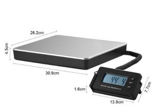 Platforminės svarstyklės LCD 200Kg / 150g цена и информация | Промышленные весы | pigu.lt