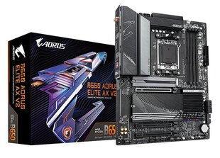 Gigabyte B650 Aorus Elite AX V2 kaina ir informacija | Pagrindinės plokštės | pigu.lt