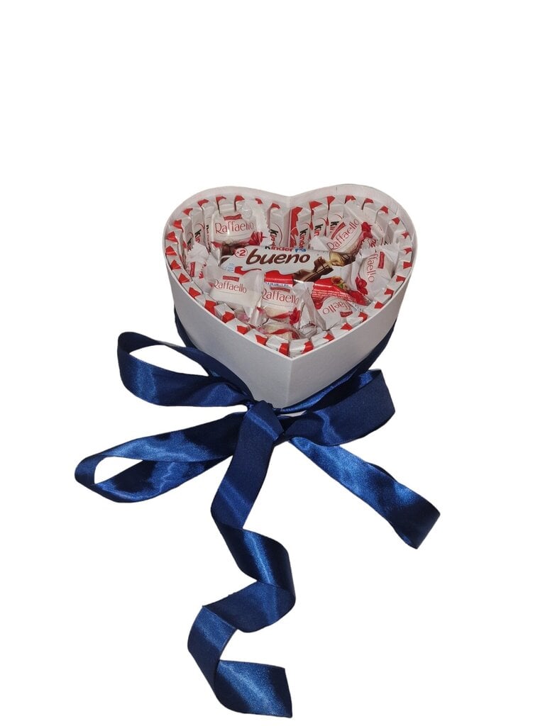 Šokoladinių saldainių Dovanų rinkinys Saldi širdis J.S.R.Group, 1.2 kg kaina ir informacija | Saldumynai | pigu.lt