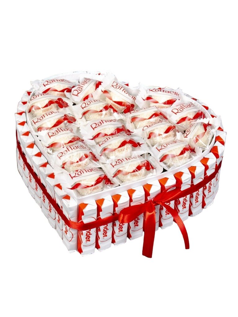 Šokoladinių saldainių Dovanų rinkinys Saldi širdis 3 J.S.R.Group, 1.2 kg цена и информация | Saldumynai | pigu.lt