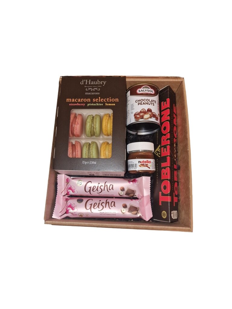 Šokoladinių saldainių Dovanų rinkinys ChokoBox#2"J.S.R.Group, 0.5 kg kaina ir informacija | Saldumynai | pigu.lt