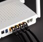 Reagle Ethernet kabelis RJ45 Cat8 40Gbps 1,5 m LAN 26AWG Patchcord kaina ir informacija | Korpusų priedai | pigu.lt