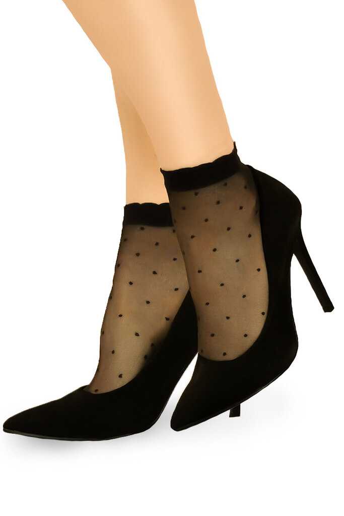Kojinės moterims Aurellie, juodos, 20 DEN kaina ir informacija | Moteriškos kojinės | pigu.lt