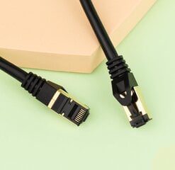 Reagle Ethernet kabelis RJ45 Cat8 40Gbps 1m LAN 26AWG Patchcord цена и информация | Аксессуары для корпусов | pigu.lt