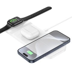 HOCO 3в1 CQ5 15W (поддерживает Apple Watch) цена и информация | Зарядные устройства для телефонов | pigu.lt