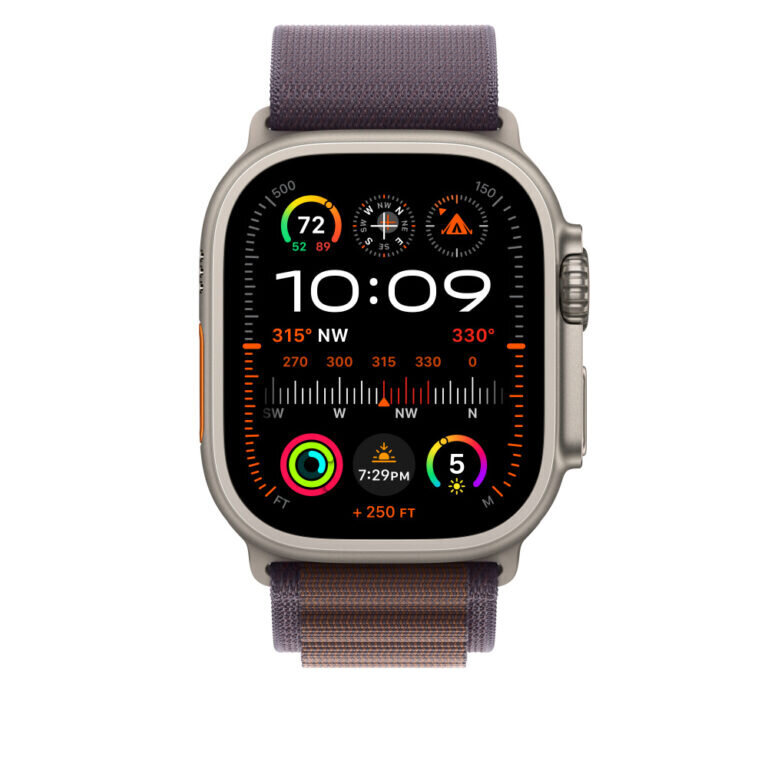 Beep Alpine Loop brown/violet kaina ir informacija | Išmaniųjų laikrodžių ir apyrankių priedai | pigu.lt