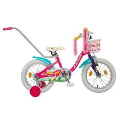 Vaikiškas dviratis Polar Summer, 14'', rožinis kaina ir informacija | Dviračiai | pigu.lt