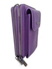 Moteriška rankinė per petį telefono YY Coveri, violetinė цена и информация | Женская сумка Bugatti | pigu.lt