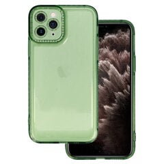 Чехол Crystal Diamond 2 мм для Iphone 11 Pro Max, прозрачный зеленый цена и информация | Чехлы для телефонов | pigu.lt