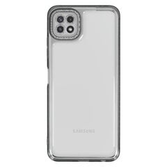 Чехол Crystal Diamond 2 мм для Samsung Galaxy S22 Plus, прозрачный черный цена и информация | Чехлы для телефонов | pigu.lt