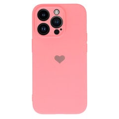 Силиконовый чехол Vennus Heart для Iphone 12 дизайн 1 коралловый цена и информация | Чехлы для телефонов | pigu.lt