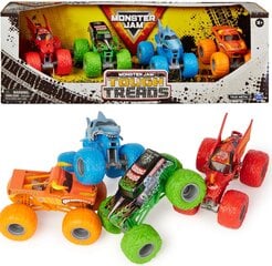 Sunkvežimių rinkinys Monster Jam Tough Treads, 4 vnt. kaina ir informacija | Žaislai berniukams | pigu.lt