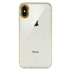 Чехол Tel Protect Gold Glitter для Iphone 11 Pro, золотистый цена и информация | Чехлы для телефонов | pigu.lt