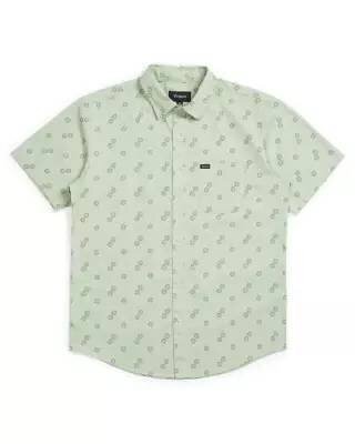 Marškiniai vyrams Brixton 01134, žali kaina ir informacija | Vyriški marškiniai | pigu.lt