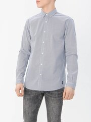 Tom Tailor marškiniai vyrams 1018326 22543, pilki цена и информация | Мужские рубашки | pigu.lt