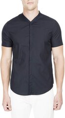 Emporio Armani marškiniai vyrams 3G1C78 1V04Z, juodi цена и информация | Мужские рубашки | pigu.lt