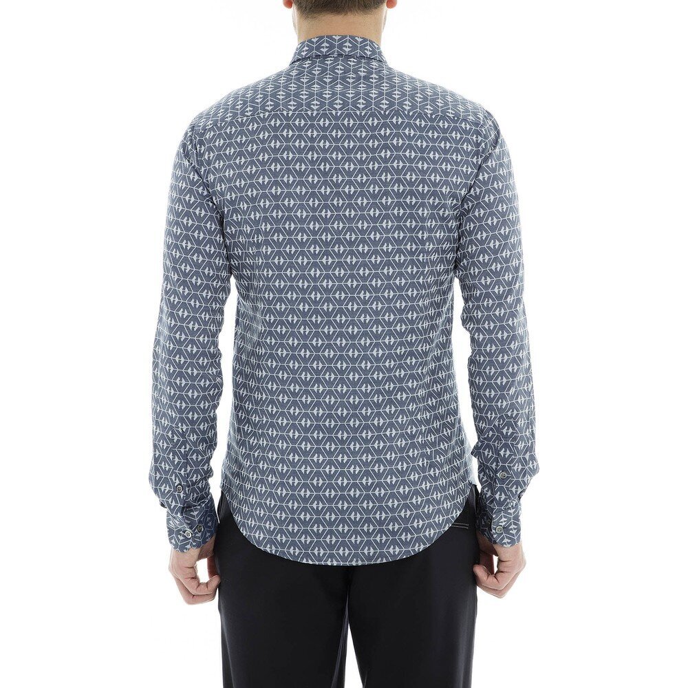 Emporio Armani marškiniai vyrams 3G1C09 1N43Z F901, mėlyni цена и информация | Vyriški marškiniai | pigu.lt