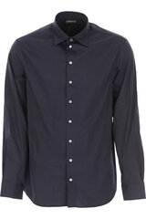 Emporio Armani marškiniai vyrams 21SS0L 21BC0 0922, juodi цена и информация | Мужские рубашки | pigu.lt